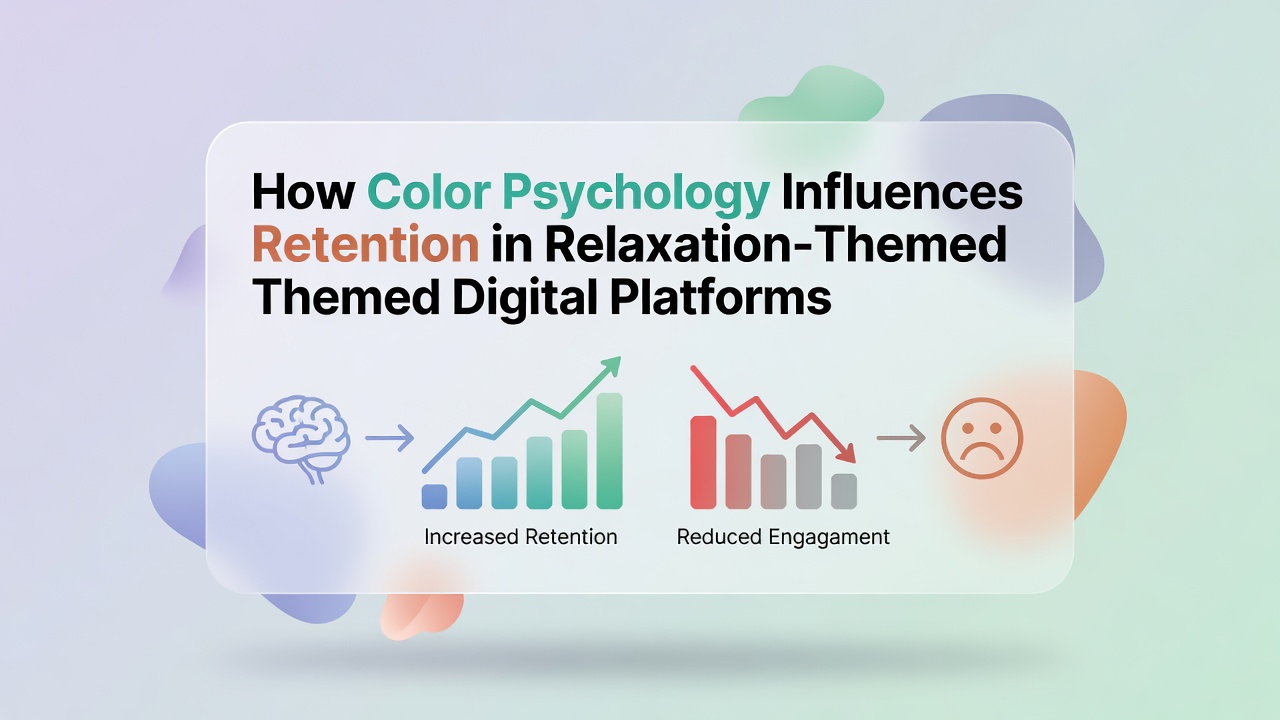 How Color Psychology Influences Retention in Relaxation-Themed Digital Platforms